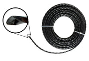 Strimmer Line Black Twist 1.6mm x 15m - Home & Garden > Lawn & Garden > Outdoor Power Equipment Accessories > Weed Trimmer Accessories > Weed Trimmer Blades & Spools > Weed Trimmer Spools Garden tools & Accesories