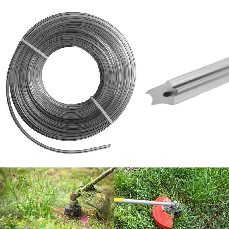 Strimmer Line Dual Black Star 1.6mm x 15m - Home & Garden > Lawn & Garden > Outdoor Power Equipment Accessories > Weed Trimmer Accessories > Weed Trimmer Blades & Spools > Weed Trimmer Spools Garden tools & Accesories