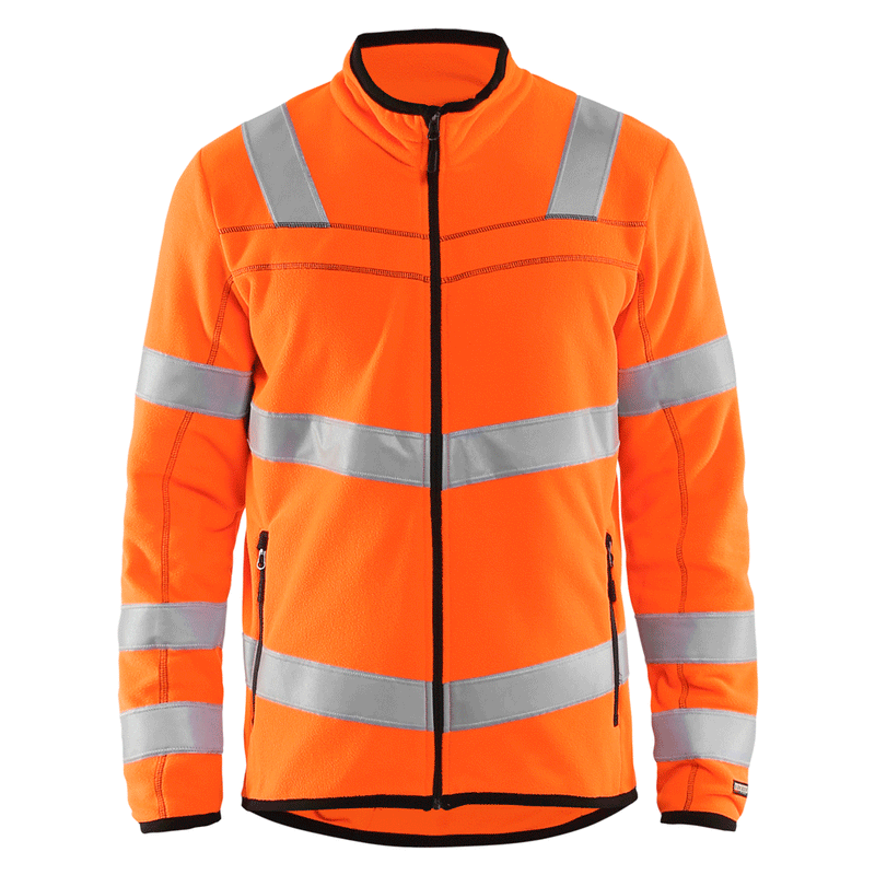 Blaklader 4941 Hi-Vis Microfleece Jacket - HI-VIS JACKETS & COATS