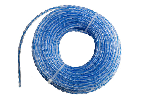 Strimmer Line Dual Blue Twist 2mm x 15m - Home & Garden > Lawn & Garden > Outdoor Power Equipment Accessories > Weed Trimmer Accessories > Weed Trimmer Blades & Spools > Weed Trimmer Spools Garden tools & Accesories