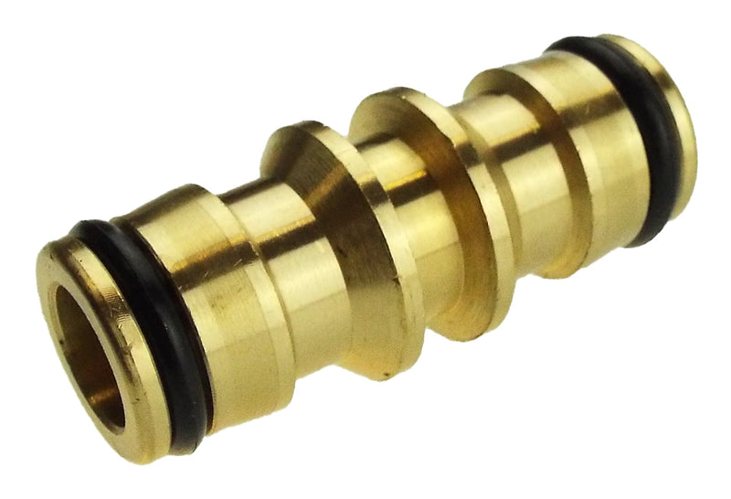 Two Way Male Snap-On Connector Brass - Home & Garden > Lawn & Garden Garden watering