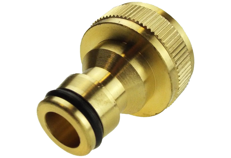 Tap Connector Snap On Male - 3/4" BSPF Brass - Home & Garden > Lawn & Garden Garden watering
