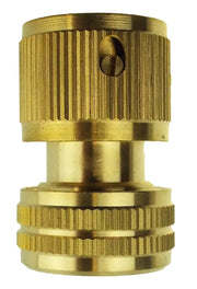 Hose Connector Snap-On Female Brass 1/2” Hose - Home & Garden > Lawn & Garden Garden watering