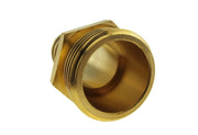 Brass Straight Joiner 25mm - 1.25" BSPM - Hardware > Plumbing > Plumbing Fittings & Supports > Pipe Connectors Tech Hose & Fittings