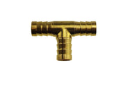 Brass Tee Connector 10mm - Hardware > Plumbing > Plumbing Fittings & Supports > Pipe Connectors Tech Hose & Fittings
