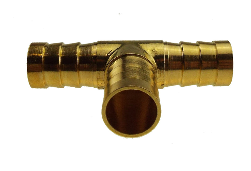 Brass Tee Connector 6mm - Hardware > Plumbing > Plumbing Fittings & Supports > Pipe Connectors Tech Hose & Fittings