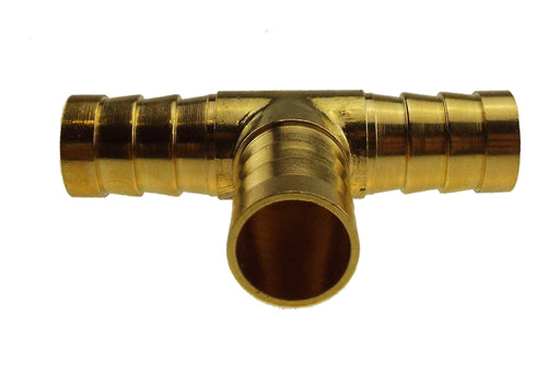 Brass Tee Connector 12.5mm - Hardware > Plumbing > Plumbing Fittings & Supports > Pipe Connectors Tech Hose & Fittings