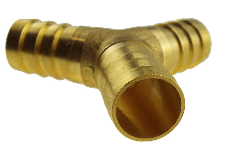 Brass Tee Y Connector 6mm - Hardware > Plumbing > Plumbing Fittings & Supports > Pipe Connectors Tech Hose & Fittings