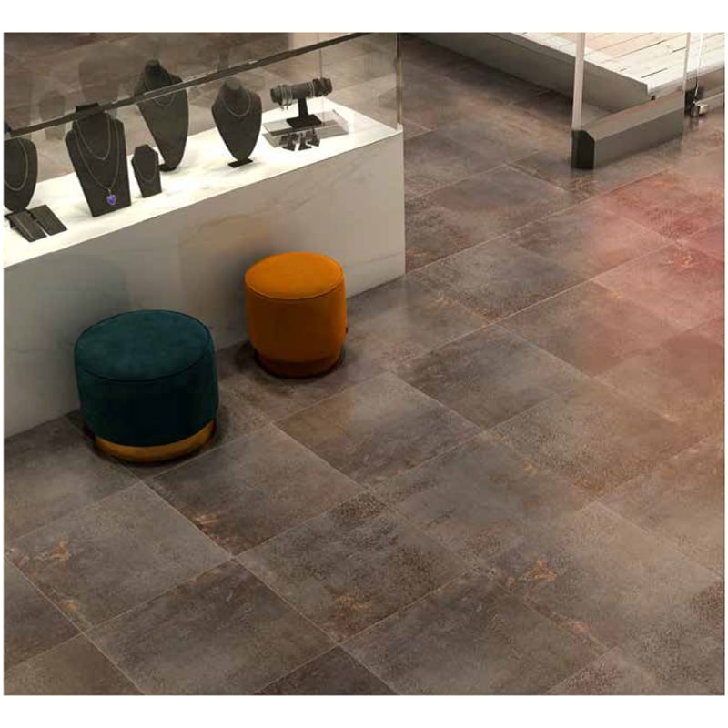 Evoque Metal Brown (Lapatto Finish) - All Sizes - Tiles