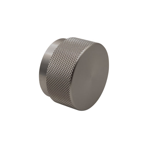 Broxburn Knurled Knob Handle Stainless Steel Effect Door, Drawer & Cupboard - Hardware > Hardware Accessories > Cabinet Hardware > Cabinet Knobs & Handles Cabinet Knobs & Handles