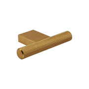 Broxburn Knurled Mini T Knob Handle Door, Drawer & Cupboard Dark Brass Knurled Cabinet Door Handles - Hardware > Hardware Accessories > Cabinet Hardware > Cabinet Knobs & Handles Cabinet Knobs & Handles