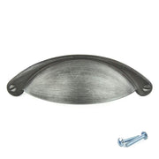 Brushed Iron Drawer Cup Pull Handle M4TEC Forfar Z3 - Hardware > Hardware Accessories > Cabinet Hardware > Cabinet Knobs & Handles Cabinet Knobs & Handles