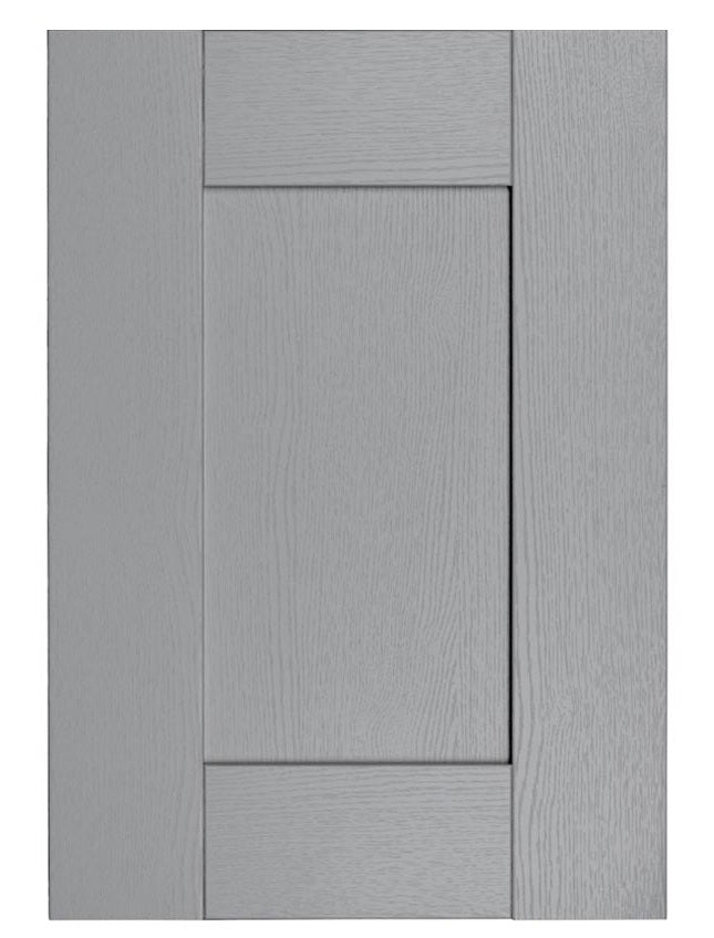 Buckingham Wood Grain Shaker Dust Grey- Replacement Kitchen Doors (End Panel) - Hardware > Hardware Accessories > Cabinet Hardware > Cabinet Doors