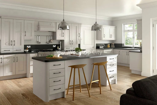 Buckingham Wood Grain Shaker Cashmere- Replacement Kitchen Doors SAMPLE PRODUCTS -