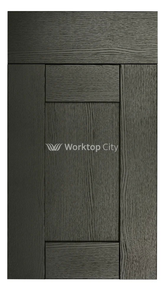 Buckingham Wood Grain Shaker Graphite- Replacement Kitchen Doors SAMPLE PRODUCTS -