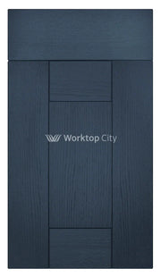 Buckingham Wood Grain Shaker Navy Blue- Replacement Kitchen Doors SAMPLE PRODUCTS -