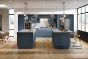 Buckingham Wood Grain Shaker Navy Blue- Replacement Kitchen Doors SAMPLE PRODUCTS -
