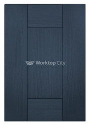 Buckingham Wood Grain Shaker Navy Blue- Replacement Kitchen Doors SAMPLE PRODUCTS -