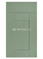 Buckingham Wood Grain Shaker Reed Green- Replacement Kitchen Doors SAMPLE PRODUCTS -