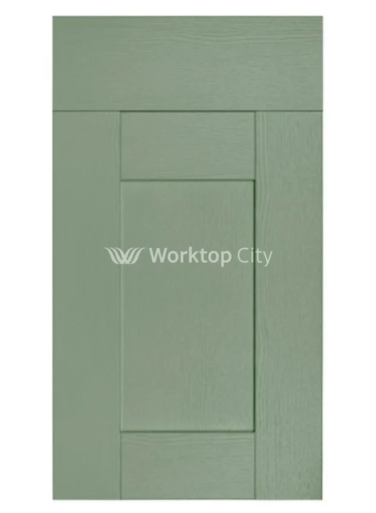Buckingham Wood Grain Shaker Reed Green- Replacement Kitchen Doors SAMPLE PRODUCTS -
