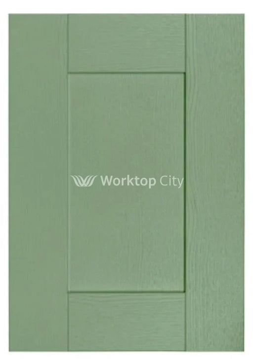 Buckingham Wood Grain Shaker Reed Green- Replacement Kitchen Doors SAMPLE PRODUCTS -