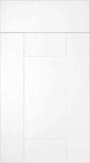 Buckingham Wood Grain Shaker White- Replacement Kitchen Doors SAMPLE PRODUCTS -