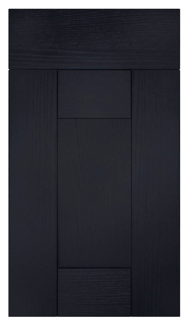Buckingham Wood Grain Shaker Indigo- Replacement Kitchen Doors (450mm High) -
