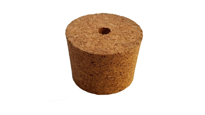 Tapered Cork 45mm /37mm With Hole - Home & Garden Costwise Home Brewing