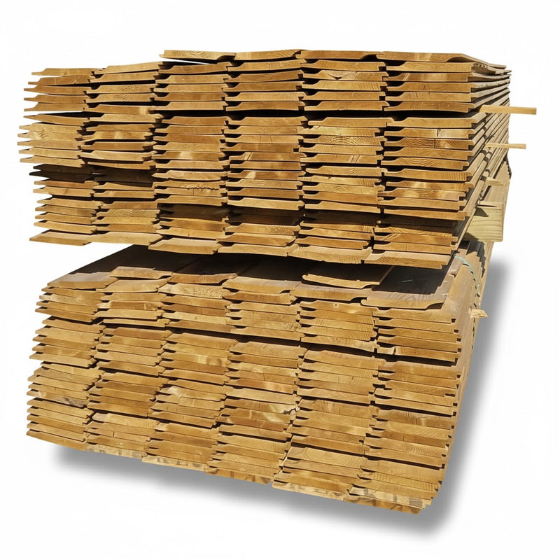 Pressure Treated Shiplap Cladding 145mm x 16mm (6 inch) 3.6m - £7.95 per length Inc Vat - Home & Garden > Lawn & Garden > Outdoor Living > Outdoor Structures > Sheds, Garages & Carports Shiplap Cladding