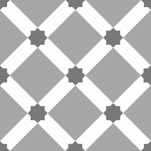 Symphony Grey Ornamental 1 (14 per Box) - Tiles