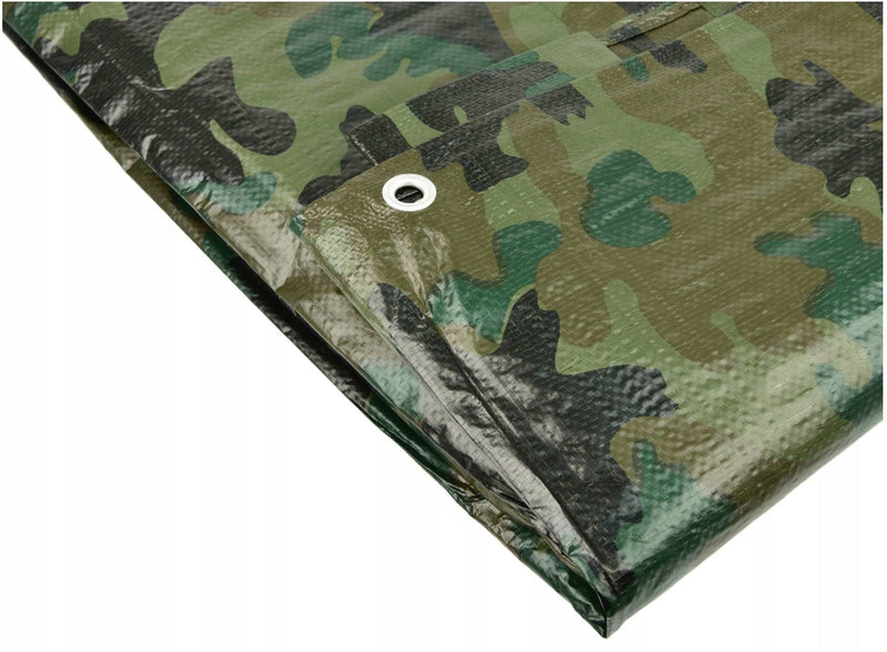 Camouflage M-Grade Tarpaulin 2m x 2m - Hardware > Hardware Accessories > Tarps Tarpaulins