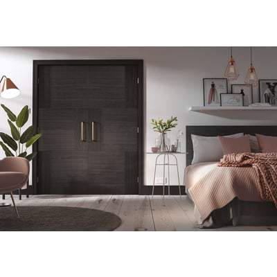 Seis Charcoal Black Pre-Finished Interior Door - All Sizes - Doors