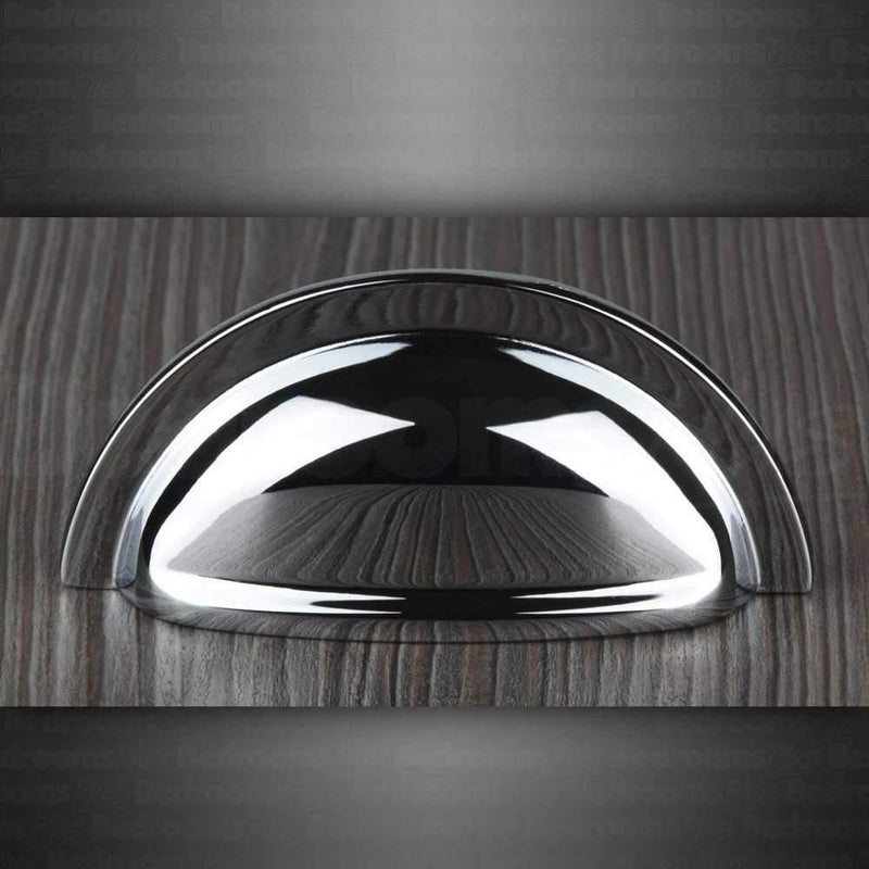 Chrome Drawer Cup Pull Handle M4TEC Cromarty D8 - Hardware > Hardware Accessories > Cabinet Hardware > Cabinet Knobs & Handles Cabinet Knobs & Handles