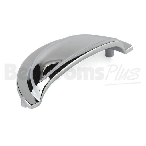Chrome Drawer Cup Pull Handle M4TEC Cromarty D8 - Hardware > Hardware Accessories > Cabinet Hardware > Cabinet Knobs & Handles Cabinet Knobs & Handles
