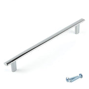 Chrome Slimline Cupboard Door Handle Carrbridge Door, Drawer & Cupboard M4TEC E4 - Hardware > Hardware Accessories > Cabinet Hardware > Cabinet Knobs & Handles Cabinet Knobs & Handles