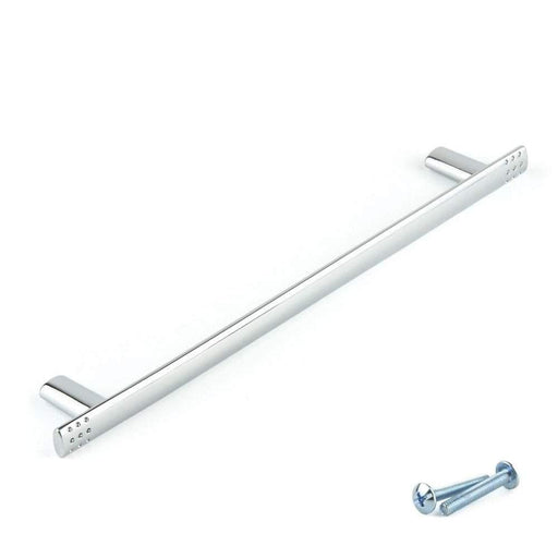 Chrome Slimline Cupboard Door Handle Carrbridge Door, Drawer & Cupboard M4TEC E4 - Hardware > Hardware Accessories > Cabinet Hardware > Cabinet Knobs & Handles Cabinet Knobs & Handles