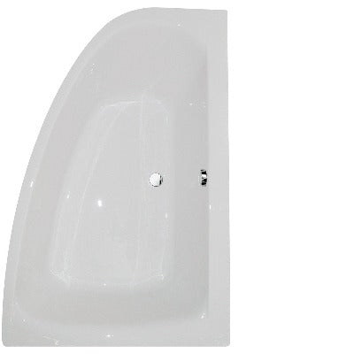 Cleo Offset Corner Bath - 1500 x 1000mm - Bathrooms