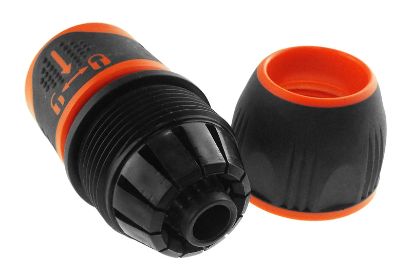 Cost Wise Click and Lock Hose Connector 1/2"-3/4" Hose - Home & Garden > Lawn & Garden > Watering & Irrigation > Garden Hose Fittings & Valves Garden watering