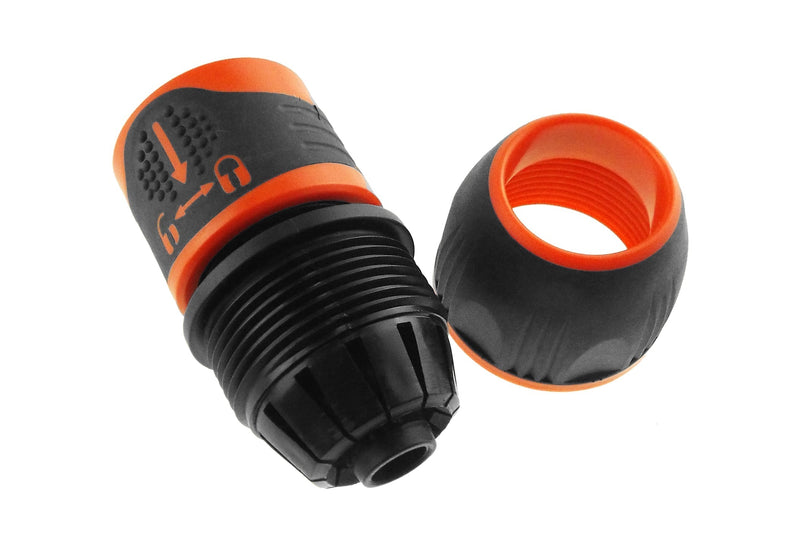 Cost Wise Click and Lock Hose Connector 1/2"-3/4" Hose - Home & Garden > Lawn & Garden > Watering & Irrigation > Garden Hose Fittings & Valves Garden watering