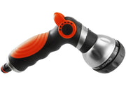 Hose Gun Water Sprayer 8-Pattern Multi-Function, Cost Wise Black/Orange - Home & Garden > Lawn & Garden > Watering & Irrigation > Garden Hose Spray Nozzles