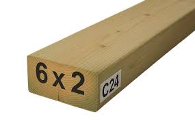 BULK BUY - Pack Of 25 x C24 Treated Timber 150x47mm (6x2) 4.8m - £425 Inc Vat - Hardware > Building Materials > Lumber & Sheet Stock > Softwood Lumber C24 Treated Timber