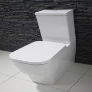 Cubix Flush to Wall Toilet Set - Bathrooms