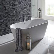 Cusco Luxury Freestanding Double Ended Bath - 1650mm x 830mm - Bathrooms