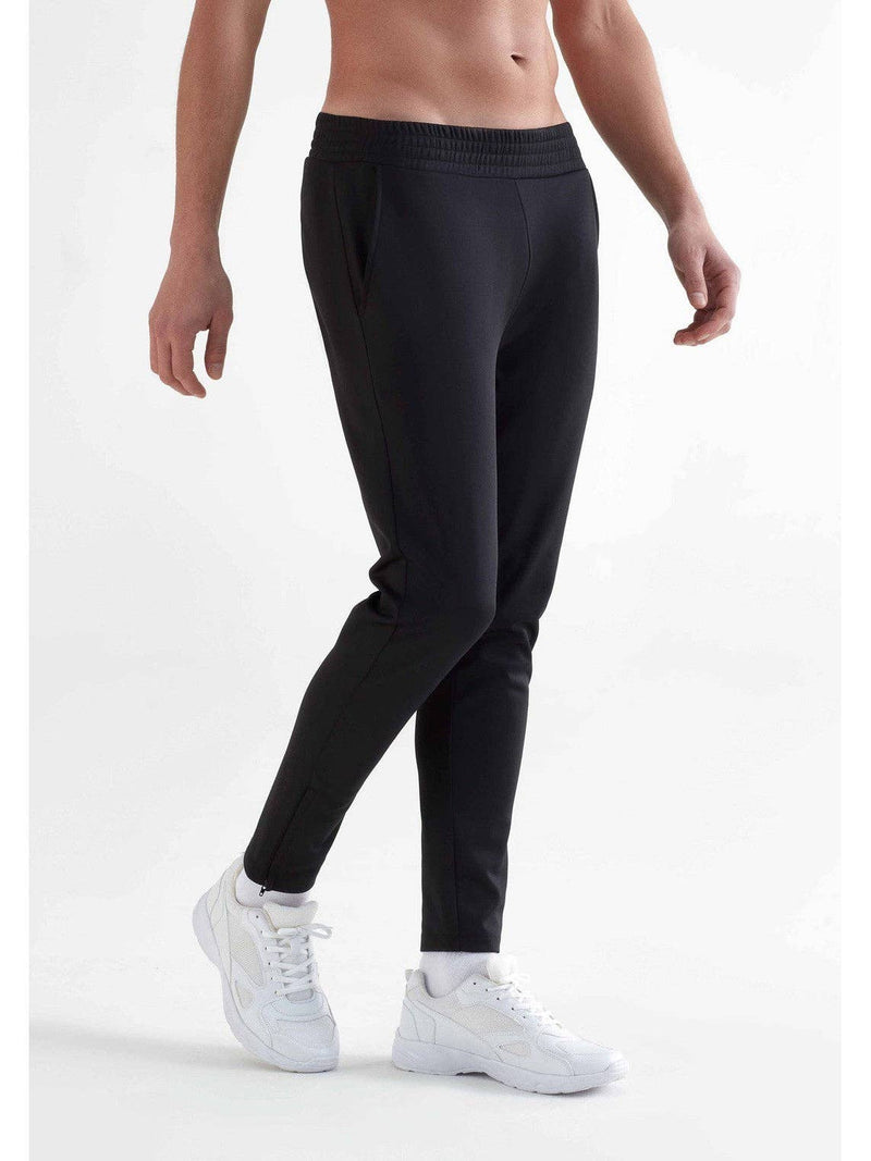 Recycled Black Polyester Mens Work Sweatpants Trousers Sizes S to 2XL - Sustainable Workwear Range