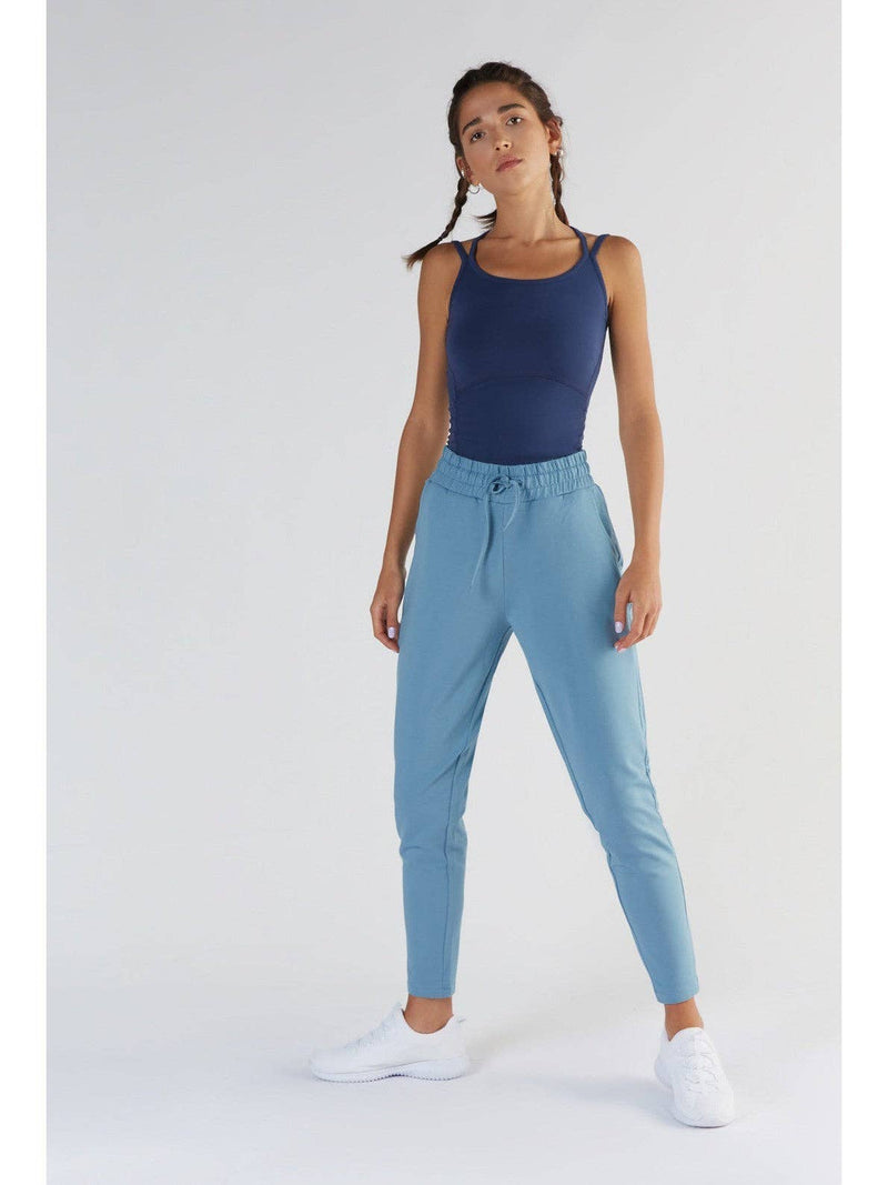 Modal Womens Spaghetti Strap Work Top Black Navy Purple Sizes XS to XL - Sustainable Workwear Range