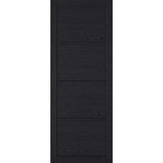Soho Dark Charcoal Panelled Pre-Finished Internal Door - 1981mm x 838mm -