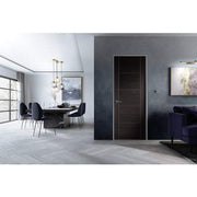 Vancouver Dark Grey Laminated 5 Panel Interior Fire Door FD30 - 1981mm x 762mm -