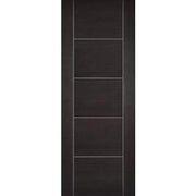 Vancouver Dark Grey Laminated 5 Panel Interior Door - 1981mm x 762mm -