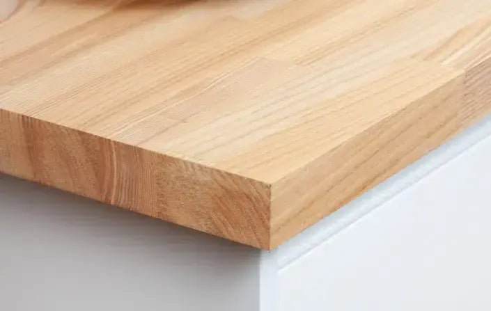 Deterra Solid Ash Wood Kitchen Worktops 40mm (T) - Hardware > Building Materials > Countertops