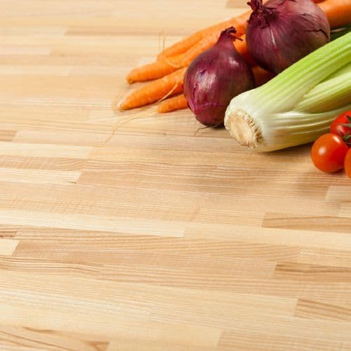 Deterra Solid Ash Wood Kitchen Worktops 40mm (T) - Hardware > Building Materials > Countertops
